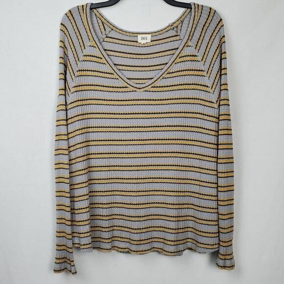 BKE Medium Striped Super Stretch Top - Picture 2 of 6